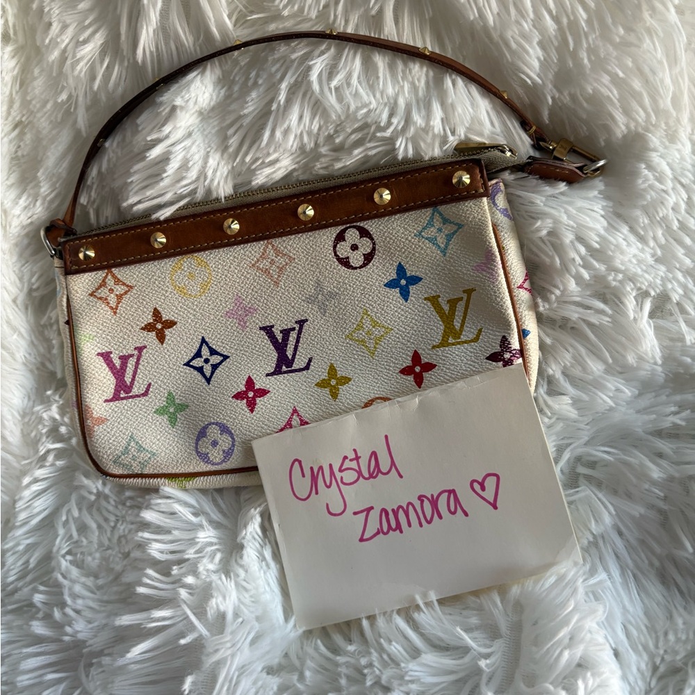 Louis Vuitton Multicolor Monogram Wristlet